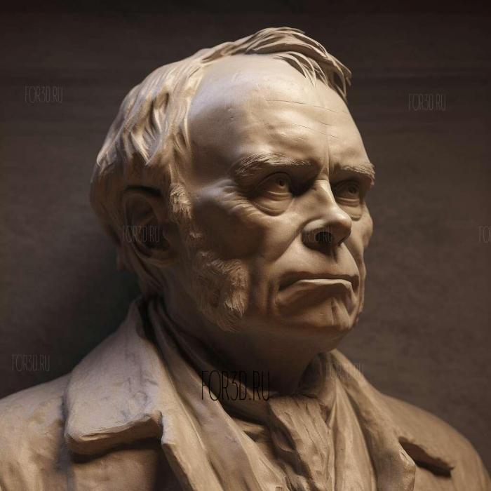 Джозеф Листер 4 3d stl модель для ЧПУ